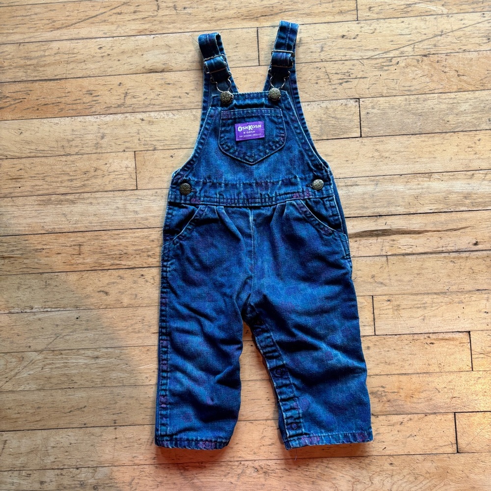 Oshkosh bgosh vestback overalls. Made in the USA.  Vintage
